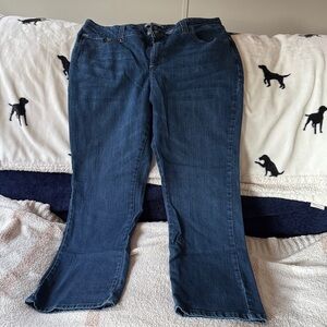 Lee Women's Dark Blue Boot Cut Jeans